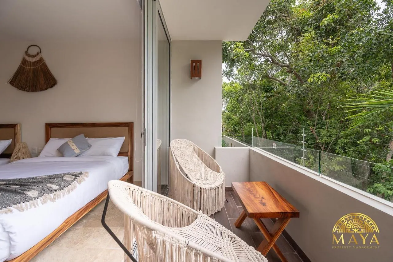 Apartment Nhoa 208A Lux 2Br Condo Jungle View In Aldea Zama Tulum