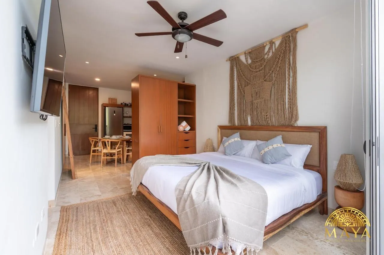Nhoa 208A Lux 2Br Condo Jungle View In Aldea Zama Tulum Apartment